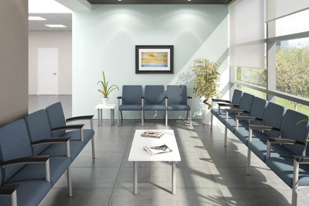 Chaises Pour Salle d'Attente | Clinique, Agence, Entreprise