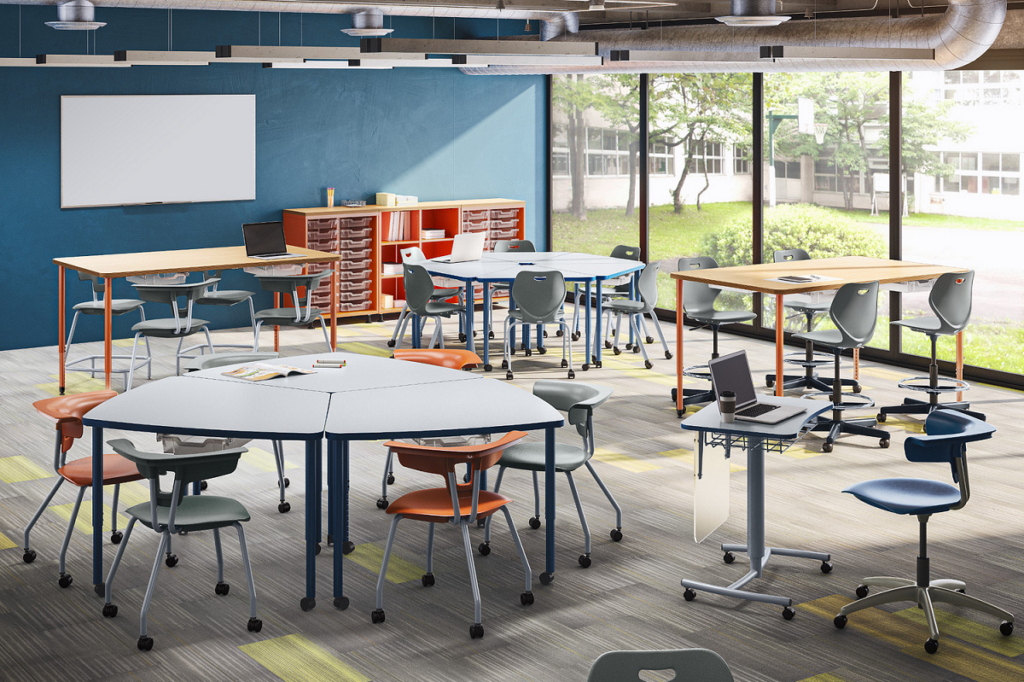 Student tables and desks