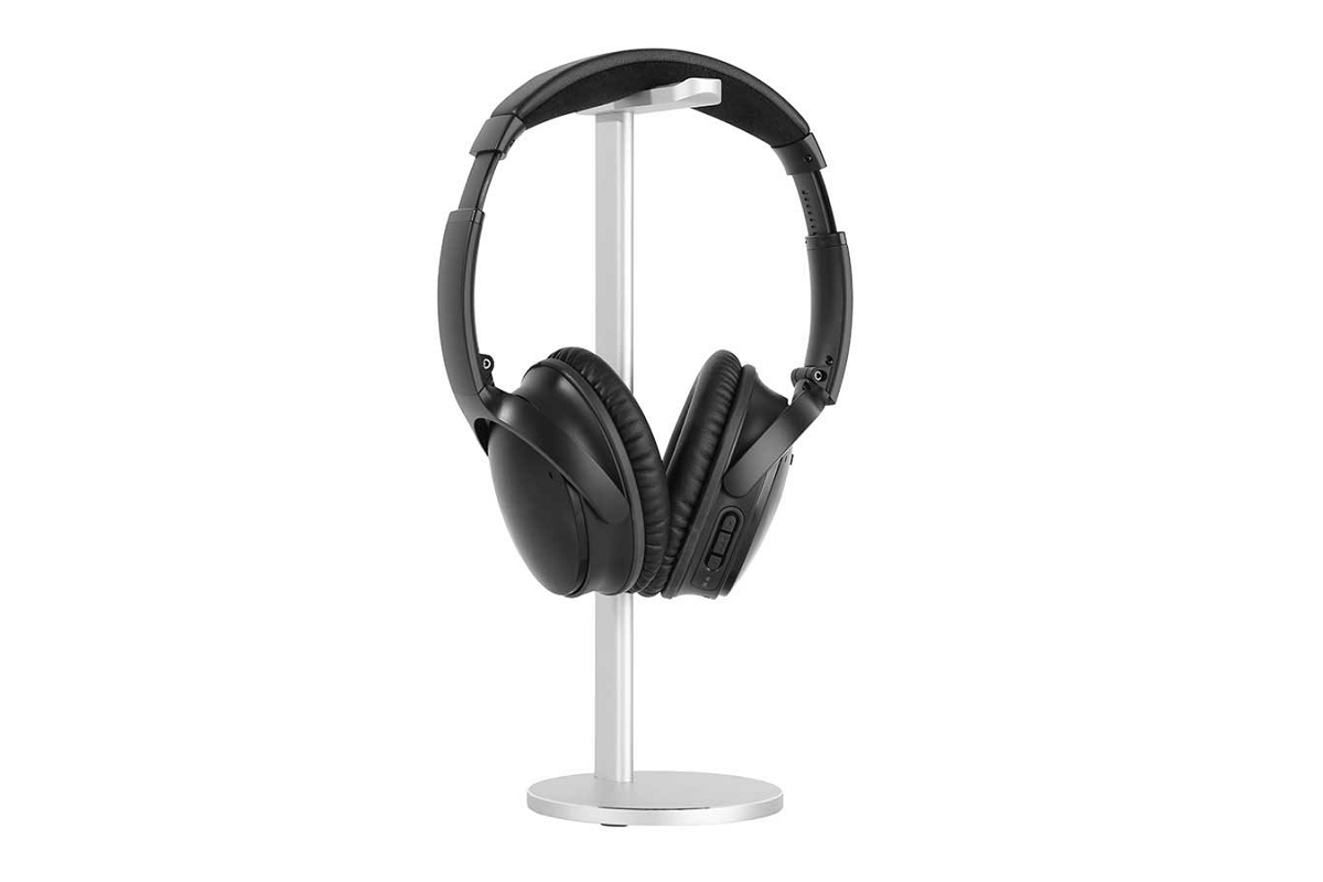 Desktop headphone stand